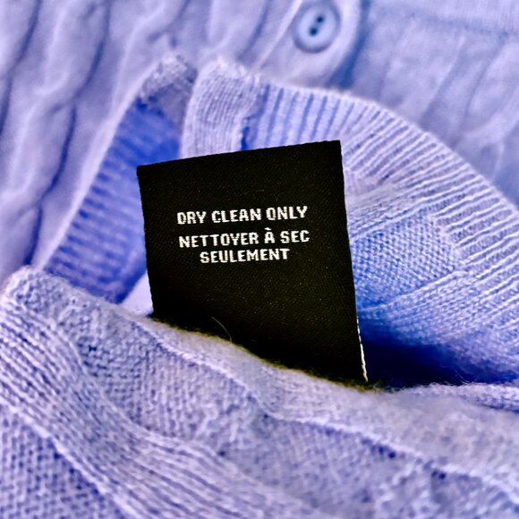 House of Harlow Cashmere Sweater Vest in Periwinkle Blue Womens Size S NWT - Picture 9 of 10